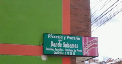 PIZZERIA Y FRUTERIA AQUI DONDE SABEMOS PIZZERIA Y FRUTERIA AQUI DONDE SABEMOS
